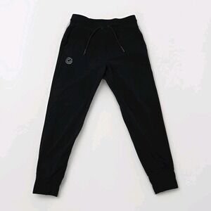 Asher Jogger Pants Mens Medium Black Athletic Size Zip Pocket Drawstring‎  Golf